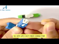 Подгонянный соединитель оптического волокна, быстрый соединитель RoHS SC уступчивое video