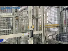 Automatische matras met zakveer Dubbeldraad Servo Winding Head 180v/min