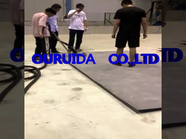 Машина жары индукции судостроительной промышленности для выправлять палубы и перегородки видео