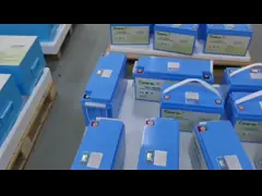 Блок батарей 4S1P фосфорнокислого железа лития отдыха 12V 100Ah Motorhome video