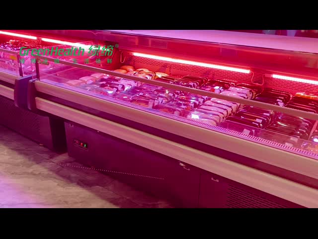Plug In System Multideck Open Chiller Dynamic Cooling R22