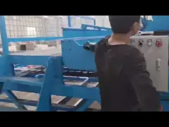 Шоссе 12mm цепляет сварочный аппарат сетки ширины 3m усиливая пневматический video