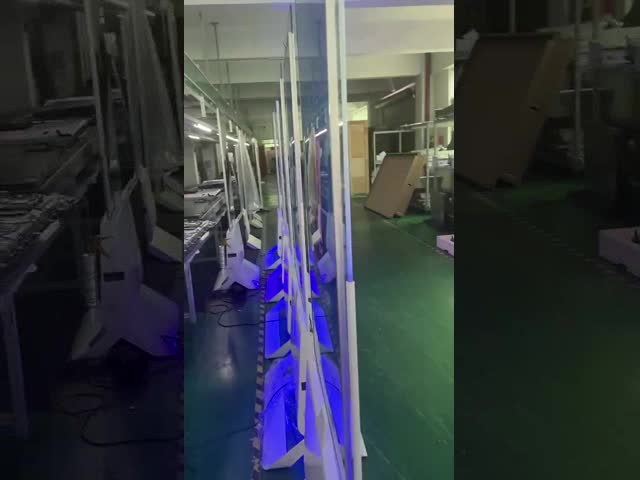 55 suporte tomado partido dobro 1920x1080 do assoalho do Signage da polegada OLED Digitas