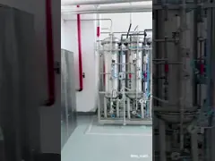 20 M3/hr Output Capacity Reverse Osmosis System With Long-Lasting Butterfly Valve video