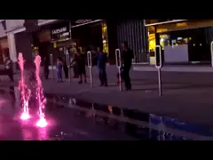 Нержавеющая сталь 304 интерактивные сухие фонтаны музыка video