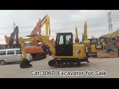 مینی بیل مکانیکی هیدرولیک کراولر کاترپیلار 306D بیل مکانیکی 6 تنی