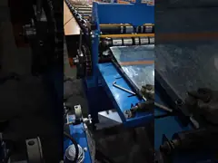 крен металла цвета 30KW 0.8-1.2mm стальной формируя машину плитки Decking пола машины video