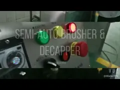 Стиральная машина бутылки нержавеющей стали 304 Semi автоматическая для бутылки 5 галлонов video