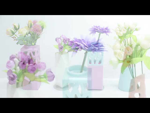 Nontoxic Silicone Flower Bottle Pot Harmless Multicolor Practical