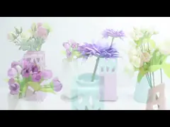 Pratique multicolore inoffensif de silicone de fleur de pot non-toxique de bouteille