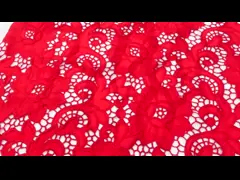 China Custom Embroidered Lace Fabric With Milk Silk On Nylon Mesh For Fashion Designers supplier