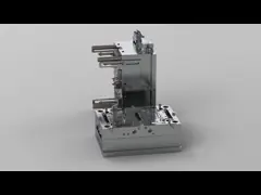 Transparent Front Housing (1*2) / hot runner turns to cold runner / Three-plates mold No.21774