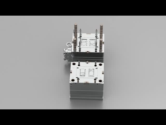 OEM / ODM ： Cold Runner Injection Molding & On-board Upper Bracket (1*2)  No.23913