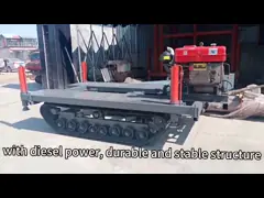 4 MT Capacity Steel Crawler Track Undercarriage For All Terrain Layer Conditions