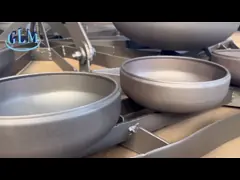 DIN 28011 Torispherical Dish Heads In Carbon Steel Stainless Steel TItanium Dish Ends