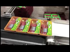 PLC HMI System Flat Bottle Jar Printer Label Applicator 1phase