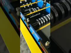 Крен Downpipe крена пробки бывший формируя машину с двойной головкой Decoiler video