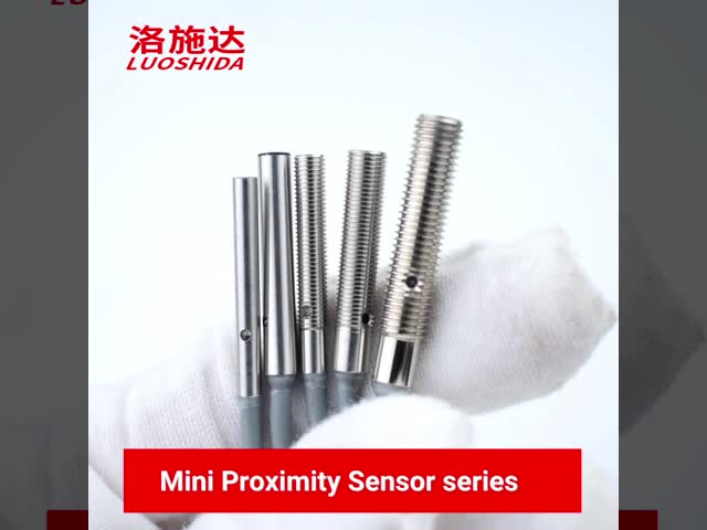 Small Size Inductive Proximity Sensor M3 / M4 / M5 / M6 Stainless Steel Housing