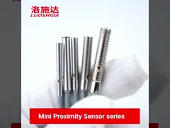 小型の誘導の近接センサーのM3/M4/M5/M6ステンレス鋼 ハウジング video