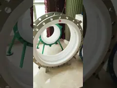 Петрохимические резиновые выровнянные PTFE мембраны расширения совместные составные печатают равную форму video