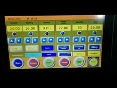 Подгонянная машина еды CE машины шарика даты 100ppm Encrusting video