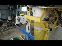 Заполнитель сумки масштаба упаковывая для сумки дизайна машины 25kg класть в мешки порошка 50Kg video