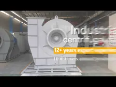 Радиальный индукционный вентилятор с изоляцией класса ИП55 ф для применения на заводе video