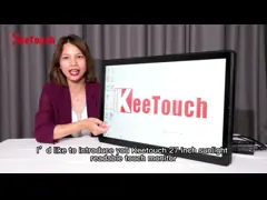 монитор касания высокой яркости 1000cd/M2 PCAP, монитор касания Lcd открытой рамки 27 дюймов video