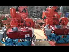 High Efficiency Core Drilling Rig With 200 Meters Depth Geological