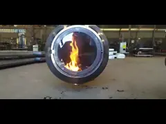 Металлический камин нагреватель древесины в помещении настоящая плита с стеклянной дверью video