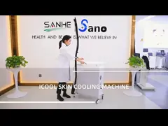 Машина кожи холодного воздуха cyro zimmer системы охлаждения кожи холодного воздуха -30C охлаждая video