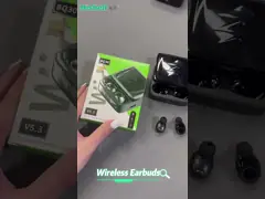 Сползающ крышку TWS беспроводное Earbuds в шлемофоне BQ30 уха мини портативном video