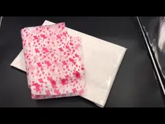 Логотип Oilproof изготовленный на заказ напечатал жиронепроницаемое масло бумага жиронепроницаемой девственницы офсетной печати упаковочной бумаги еды воска печь сватает video