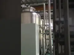 Очистка обратного осмоса системы водоснабжения Фарма обеззараживанием озона для фармацевтического video