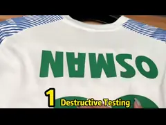 Твиль / простой шаблон Тайское качество футбол футболка Красно-белая мужская футбольная форма video