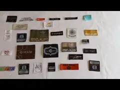 Fabric Label for Clothing Woven custom clothing shoe tags labels