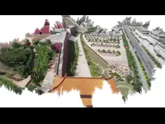 Temple Pavilion Villa Style Chinese Glazed Roof Tile 1985N  no peeling video