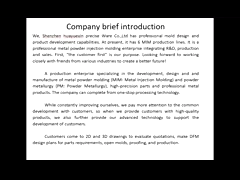 SS316 SS304 Injection Mold Components For Watch Frame Watch Bend