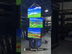 Вращая СИД показывает механическое движение и монитор экрана СИД деформации показывает электронный дисплей video