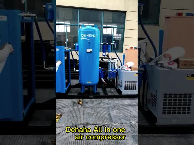 Industrial Combined Rotary Screw Compressor 20Hp For Laser Cutting