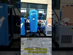 Industrial Combined Rotary Screw Compressor 20Hp For Laser Cutting