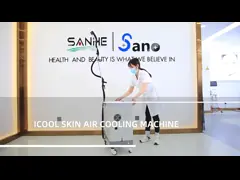 Машина терапией охладителя кожи воздушного охладителя охладителя -30C Zimmer Cryo 6 охлаждая для уменьшения боли video