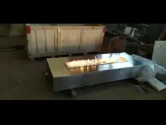 Многофункциональная на открытом воздухе прямоугольная таблица ямы огня нержавеющей стали 304 для задворк video