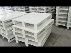 Половина стального паллета металла погрузо-разгрузочной работы усиленная сверхмощная распространила 2T video