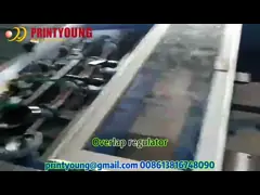 Máquina de estratificação de papel térmica semi automática 0 do filme da série de SF - 30m/Min video