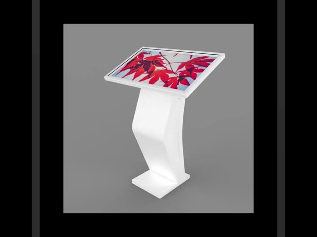 21.5 Inch Way Finding Touch Screen Kiosk Software Open Source With Printer LCD