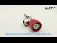 Клапан наддува клапана высокий СКБА баллона первого с метром video