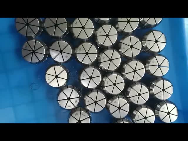 DIN6499B Collet ER padrão 65Mn Collet ER25 para usinagem de materiais