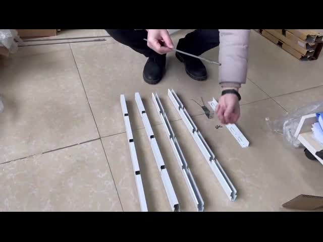 50x50mm Aluminum Grid Ceiling For Metro Station Light Weight Waterproof