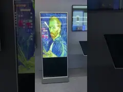 49 дюймов вертикальное цифров рекламируя экран касания машины емкостный video